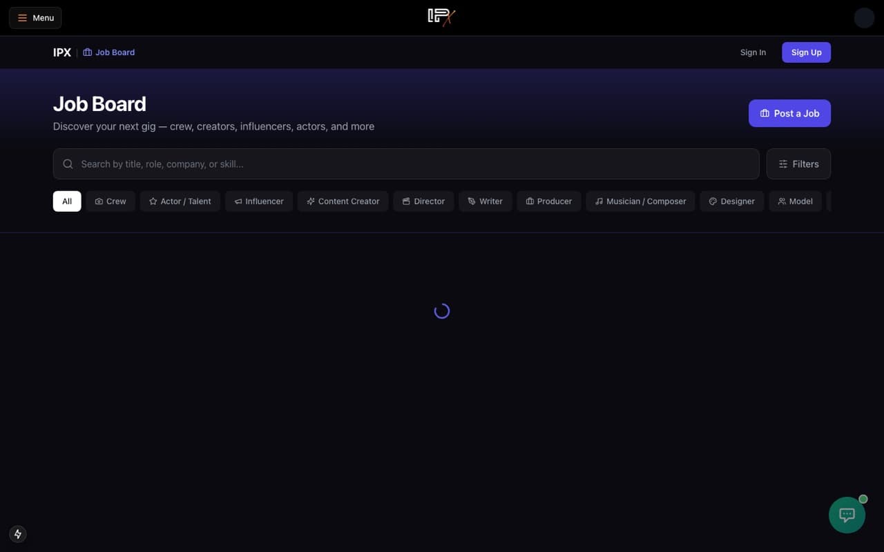 Jobs & Crew Network screenshot